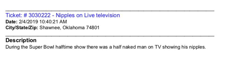 Illustration for article titled America Vs. Adam Levine's Nipples: All The FCC Viewer Complaints About The Super Bowl Halftime Show